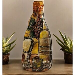 13” Wine Kitchen Glass Cutting Hanging Board Wine‎ Kitchen Counter Wall Decor
